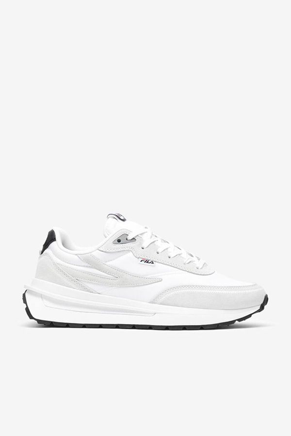 Tennis Shoe Fila Homem Branco/Pretas/Vermelhas - Fila Renno Chunky White Loja Online Portugal,RWAU-9